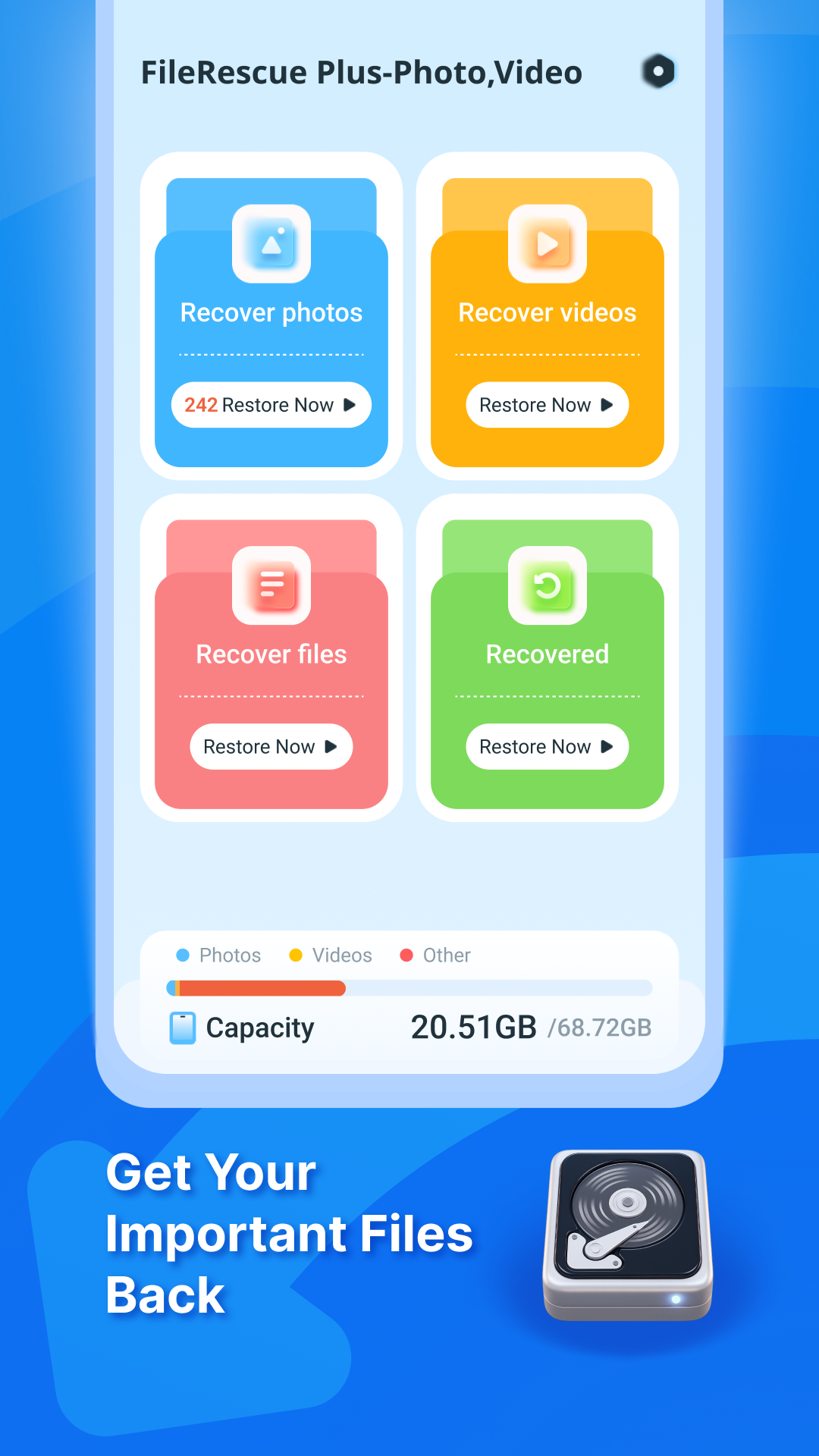 FileRescue Plus - Photo & Video Recovery