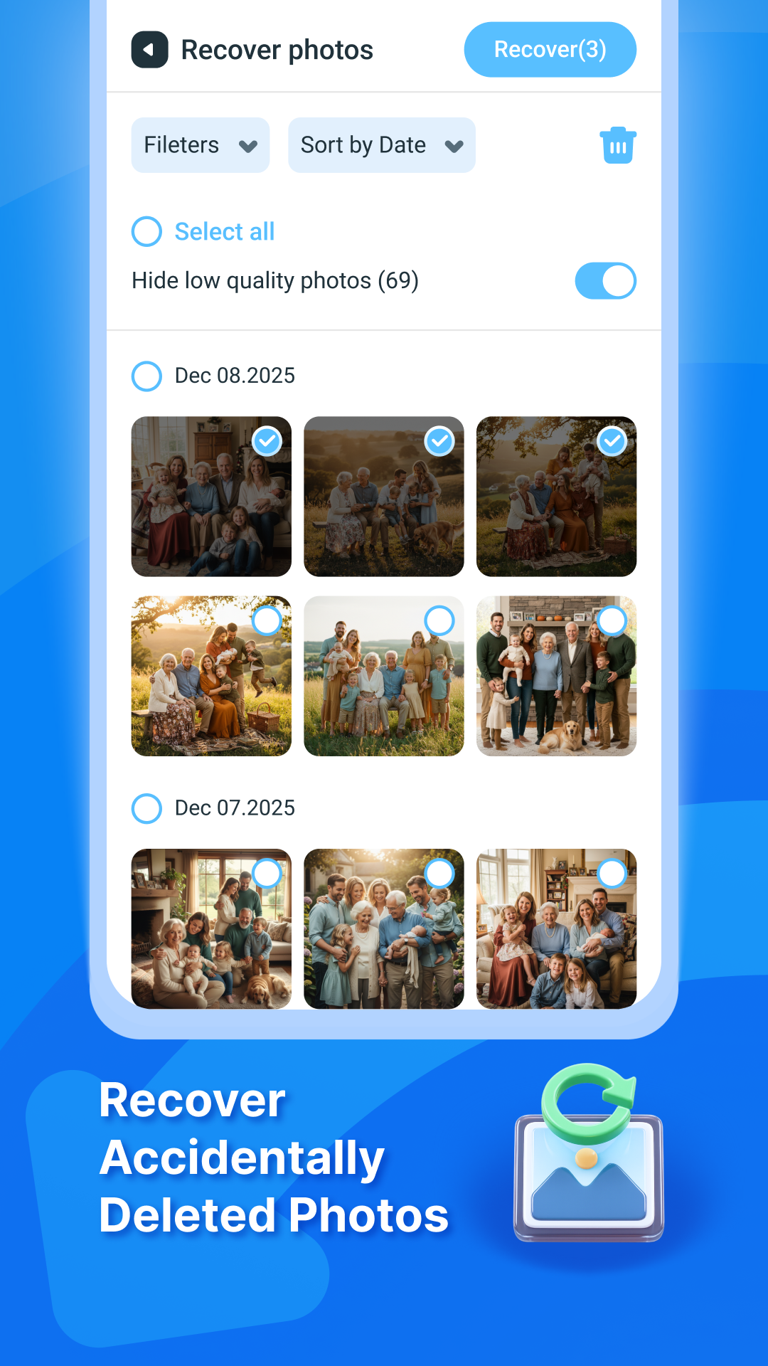 FileRescue Plus - Photo & Video Recovery