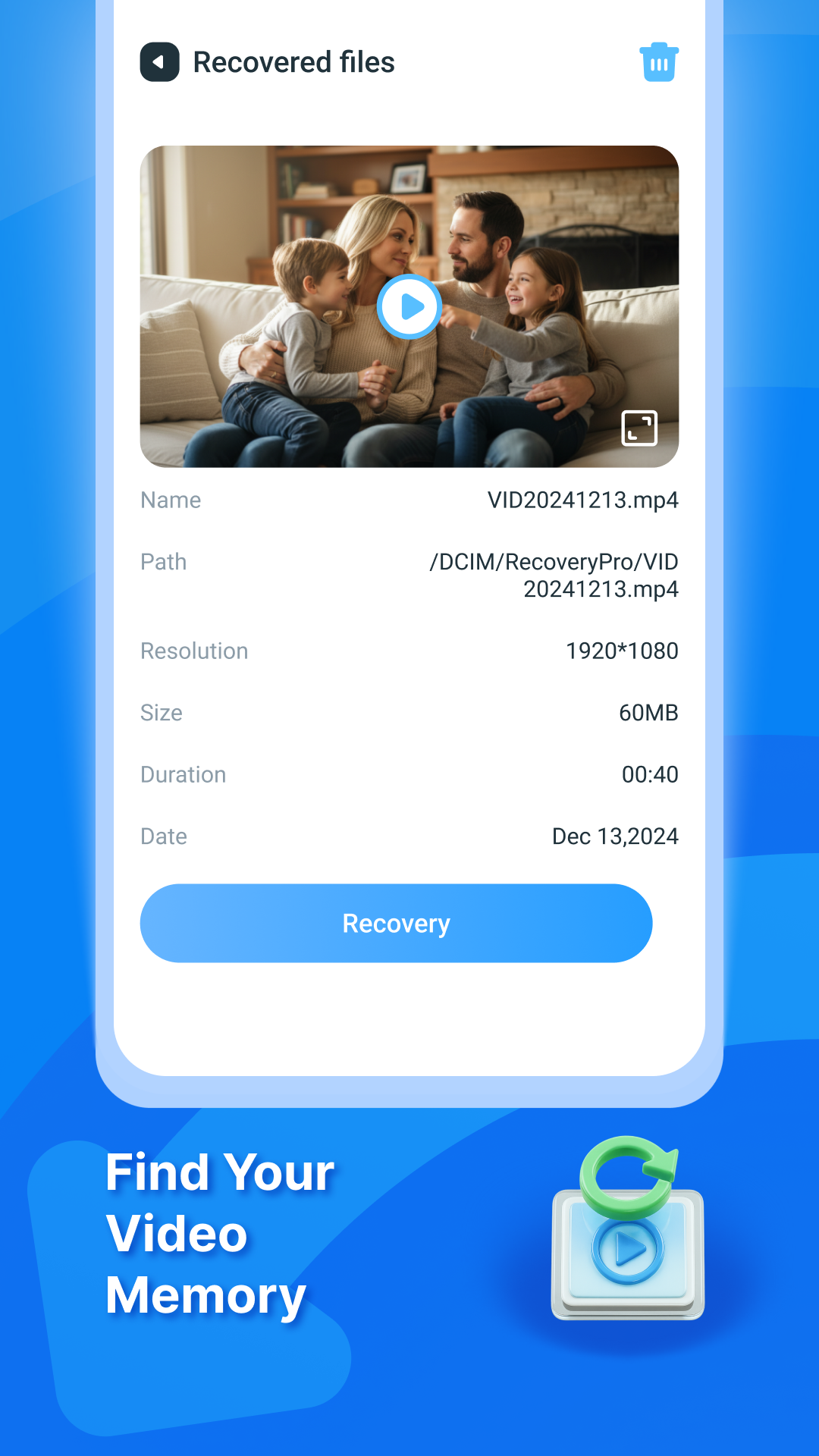 FileRescue Plus - Photo & Video Recovery