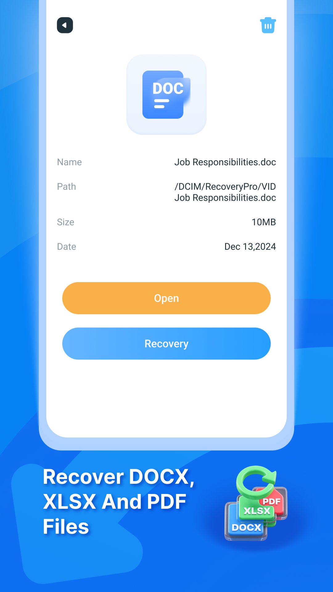 FileRescue Plus - Photo & Video Recovery